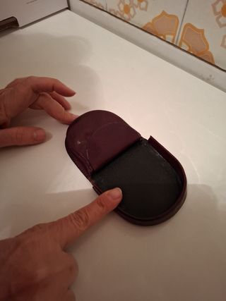 Tacco porta monete in vera pelle ERRE By Rovaris