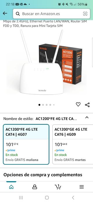 Router WiFi 4G 