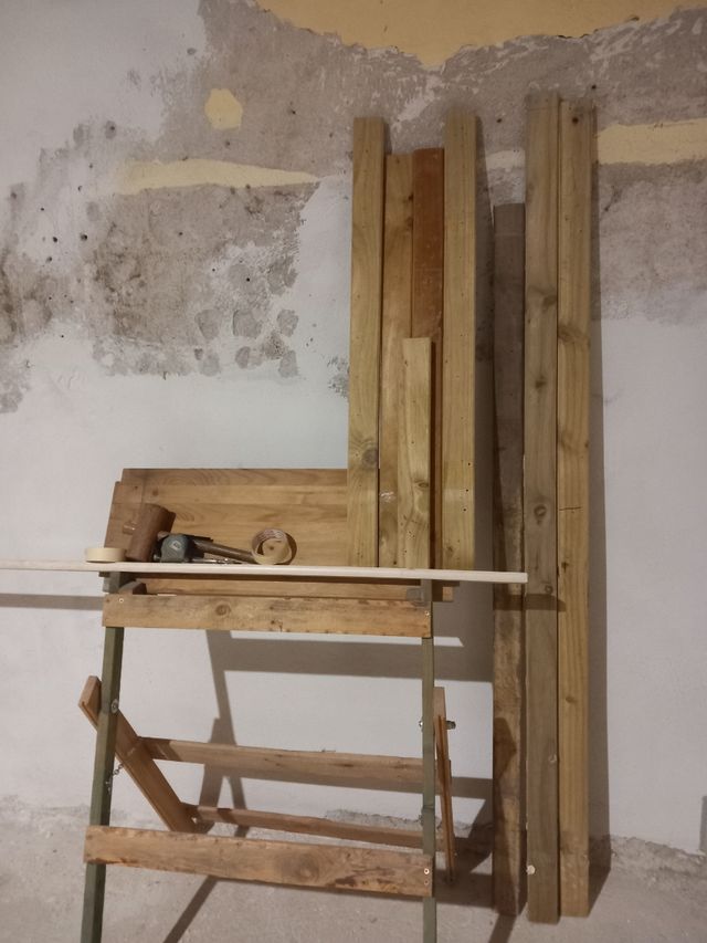 Listones madera tratada