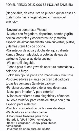 Volkswagen T5 camper + 9 plazas precio negociable
