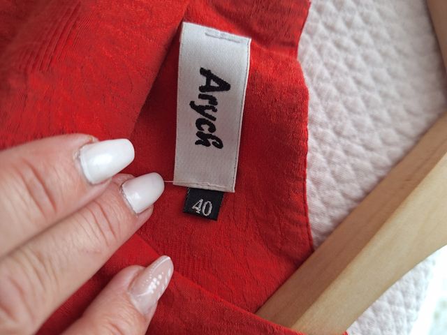 Vestido rojo nuevo talla 40