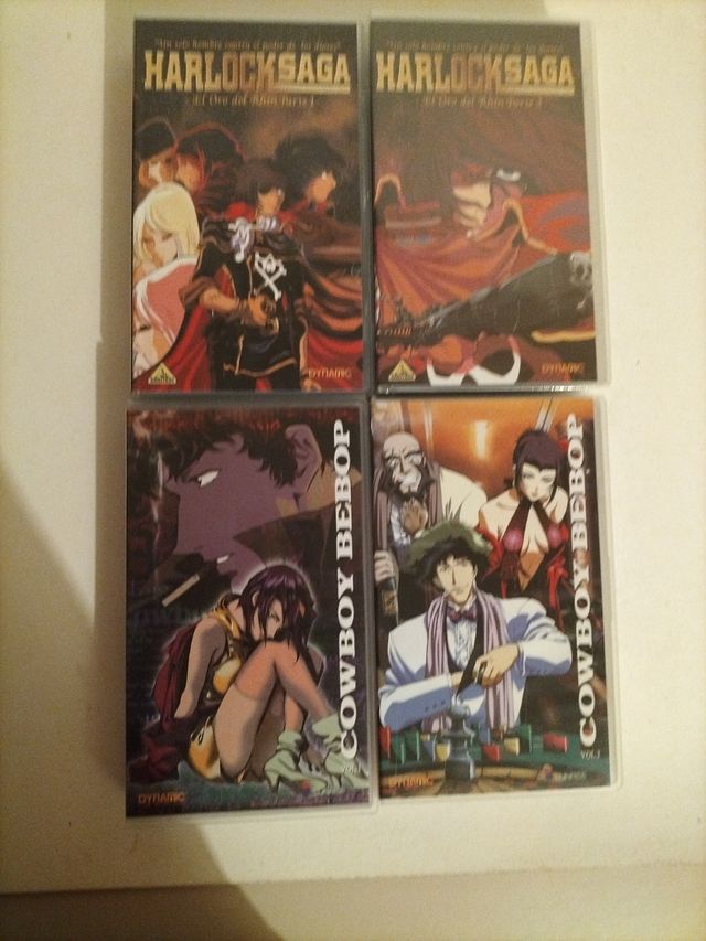 Películas Manga Manía VHS Dynamic