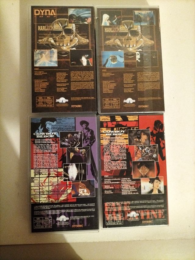 Películas Manga Manía VHS Dynamic