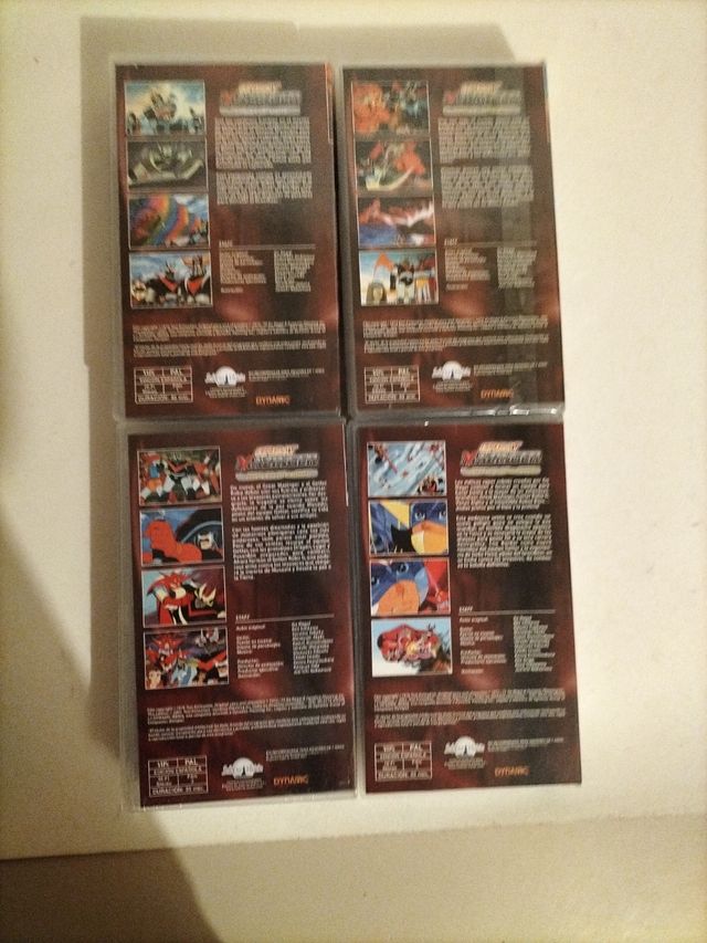 Películas Manga Manía VHS Dynamic