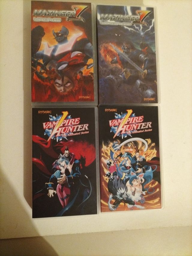 Películas Manga Manía VHS Dynamic