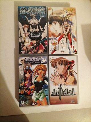 Películas cinta VHS Manga Manía