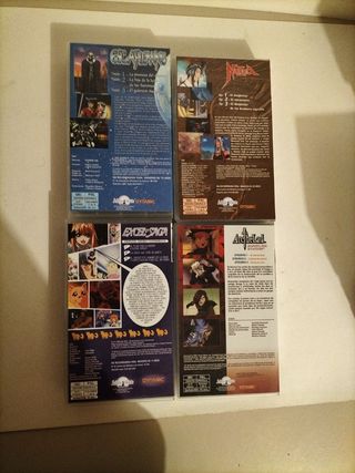 Películas cinta VHS Manga Manía