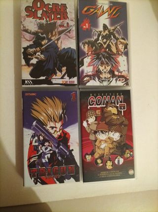 Películas cinta VHS Manga Manía
