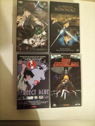 Películas cinta VHS Manga Manía