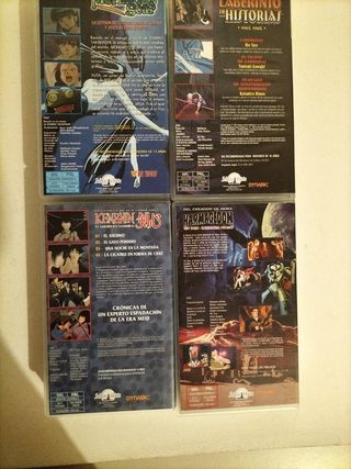 Películas cinta VHS Manga Manía