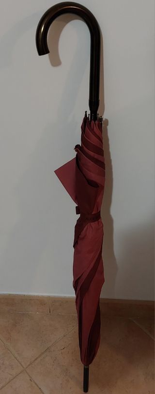 Ombrello Alice Gatti automatico rosa/rosso