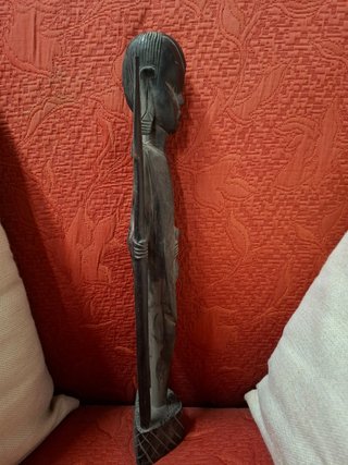 Statua Africana in legno artigianale