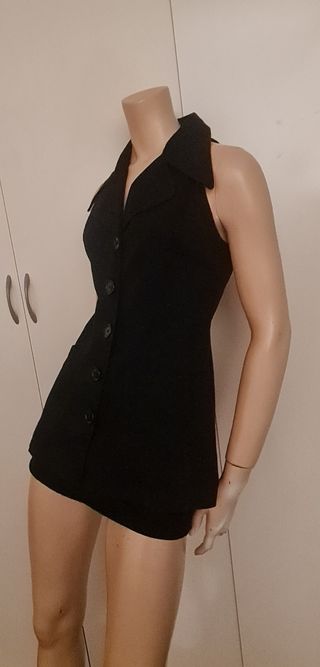 Blazer smanicato 