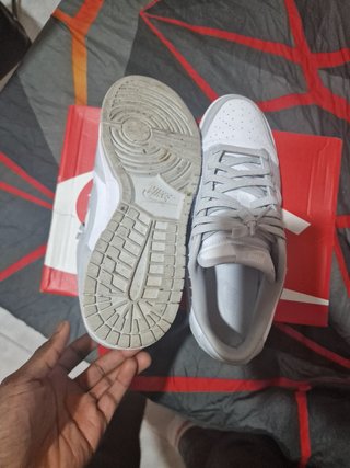 Bambas Dank Gris y blanco