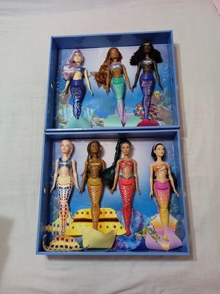 Disney Muñecas de Ariel y sus hermanas 