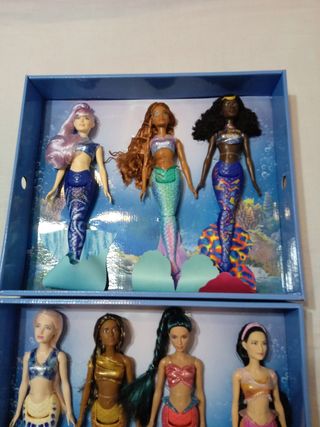 Disney Muñecas de Ariel y sus hermanas 