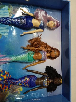 Disney Muñecas de Ariel y sus hermanas 