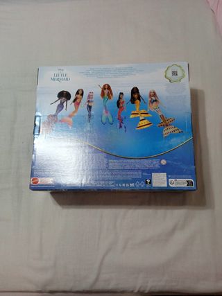 Disney Muñecas de Ariel y sus hermanas 