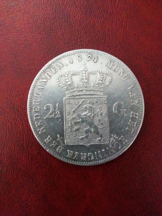 Plata Holanda 1874.