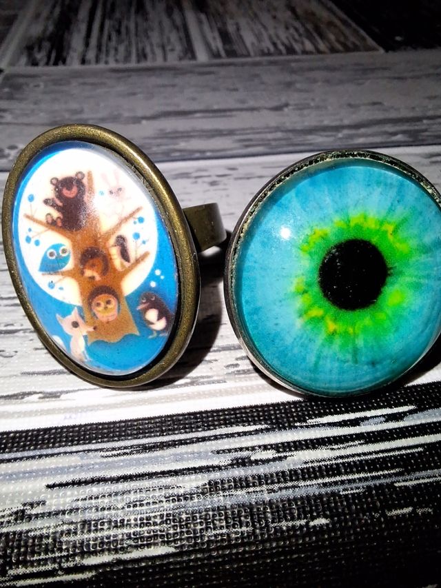 Dos anillos ajustables