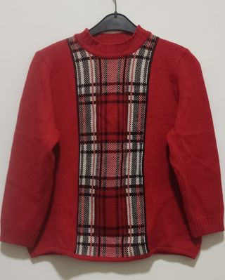 Jersey invierno rojo Talla M