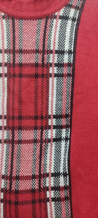 Jersey invierno rojo Talla M