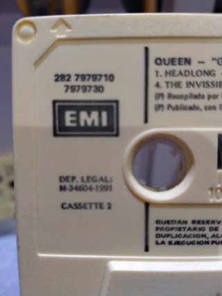 Cassettes de Queen