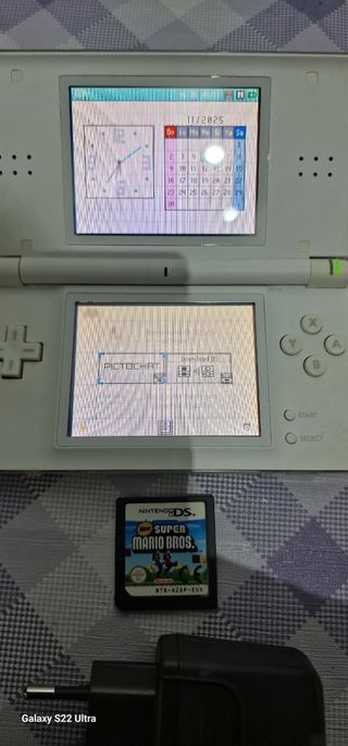 Nintendo ds lite bianco