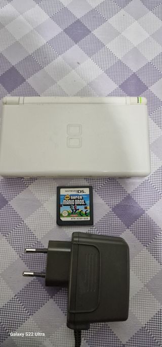 Nintendo ds lite bianco