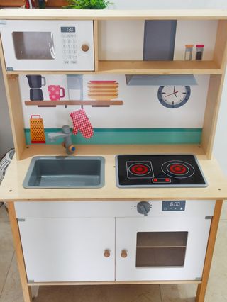 Cocina niños de madera