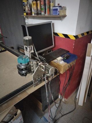  fresadora por control numérico ( router ) 