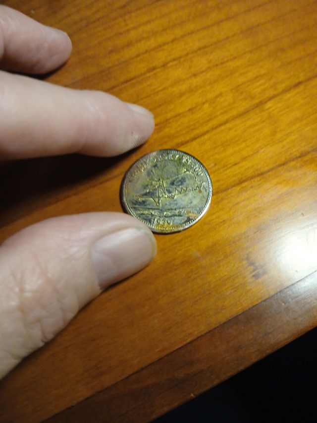 Moneta in bronzo shell 1939