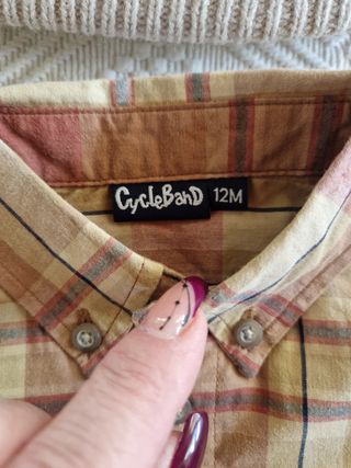 Camicia manica lunga e cappellino