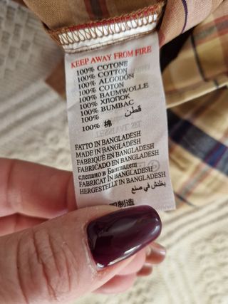 Camicia manica lunga e cappellino