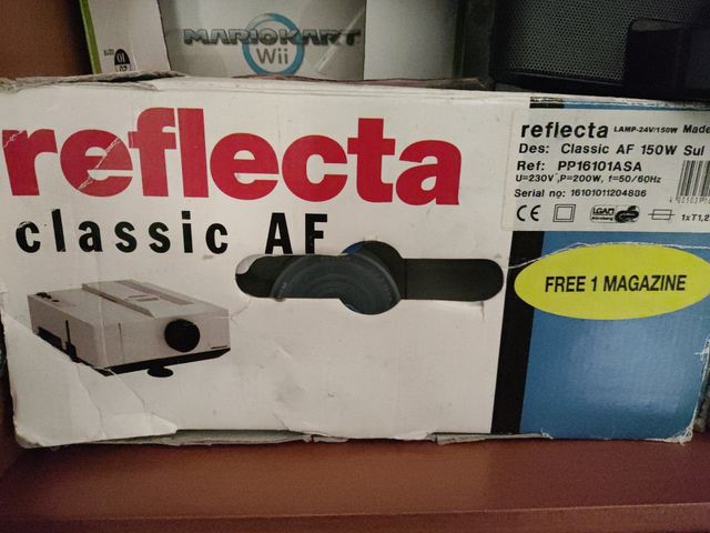 Proyector diapositivas  reflecta clasic af 150w