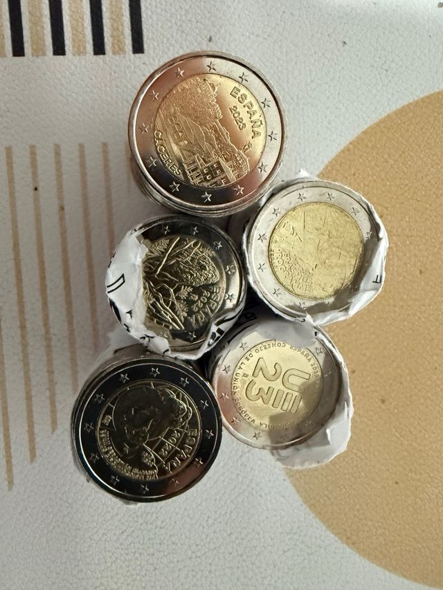 Monedas 2 euros UNC