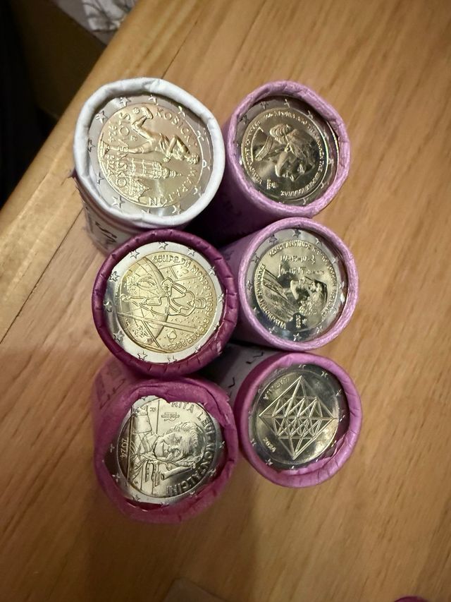 Monedas 2 euros UNC