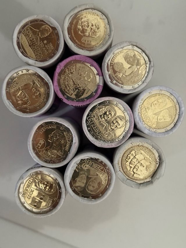 Monedas 2 euros UNC