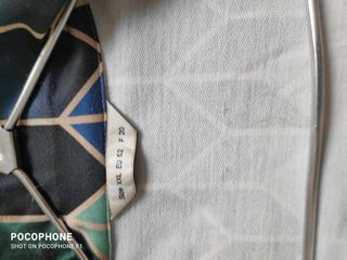  CAMISA GEOMETRICA 1/2 CREMALLERA