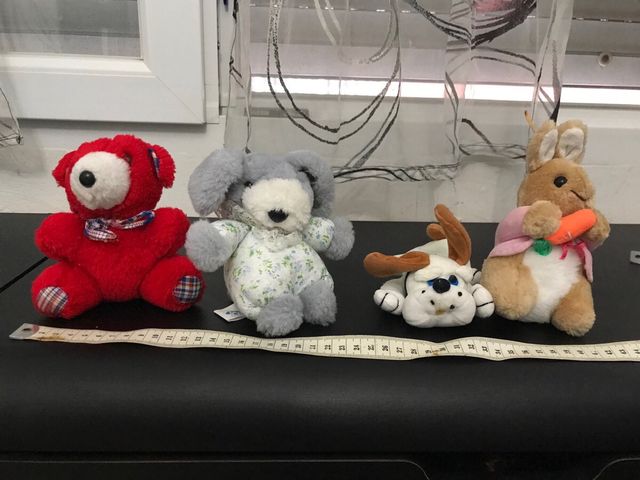 Lote peluches tamaño pequeño