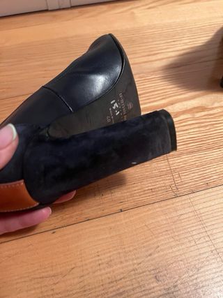 Zapatos tacón ante marino GSTAR Talla 40