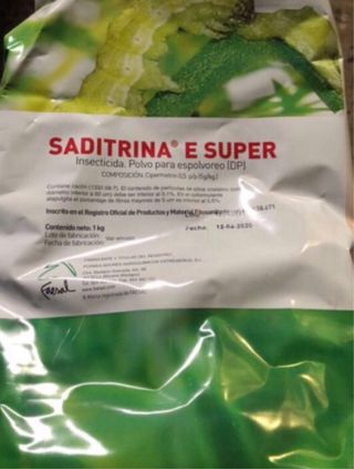 Insecticida saditrina