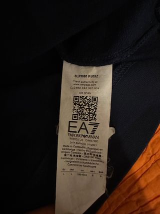 Sudadera enporio armani EA7