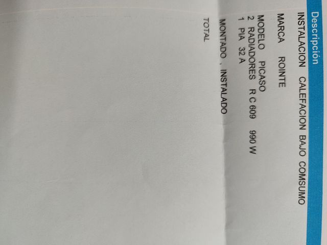 2 radiadores eléctricos por 150e. cada uno