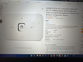Huawei enrutador 4G