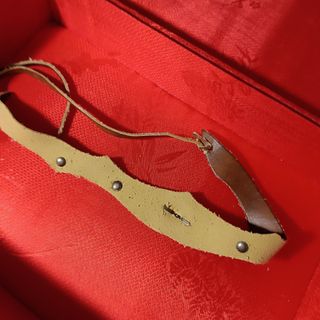 Tiara de cuero o imitación vintage