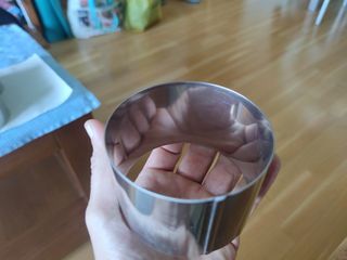 6 Moldes de acero inoxidable. Muy buena calidad.