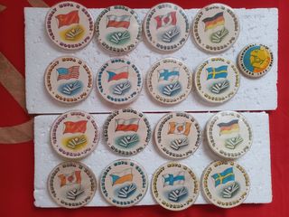 17 pins soviéticos hockey sobre hielo. 