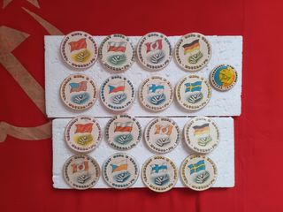 17 pins soviéticos hockey sobre hielo. 