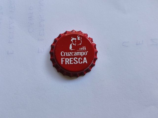 Chapa de cervezas Cruzcampo